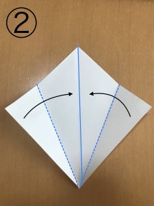 ディズニーキャラクター　オラフの折り紙2